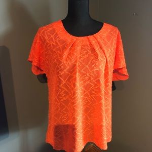 Loft embellished top. Beautiful colorvery elegant!